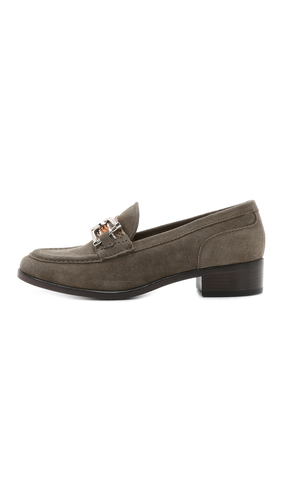 see by loafers lyst see by chlo 233 suede loafers in brown see by loafers lyst see by chlo 233 suede loafers in brown
