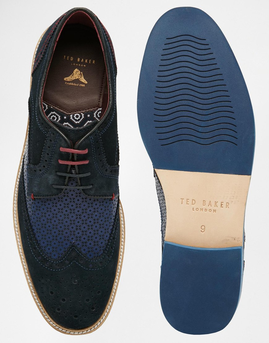 ted baker cobalt blue shoes