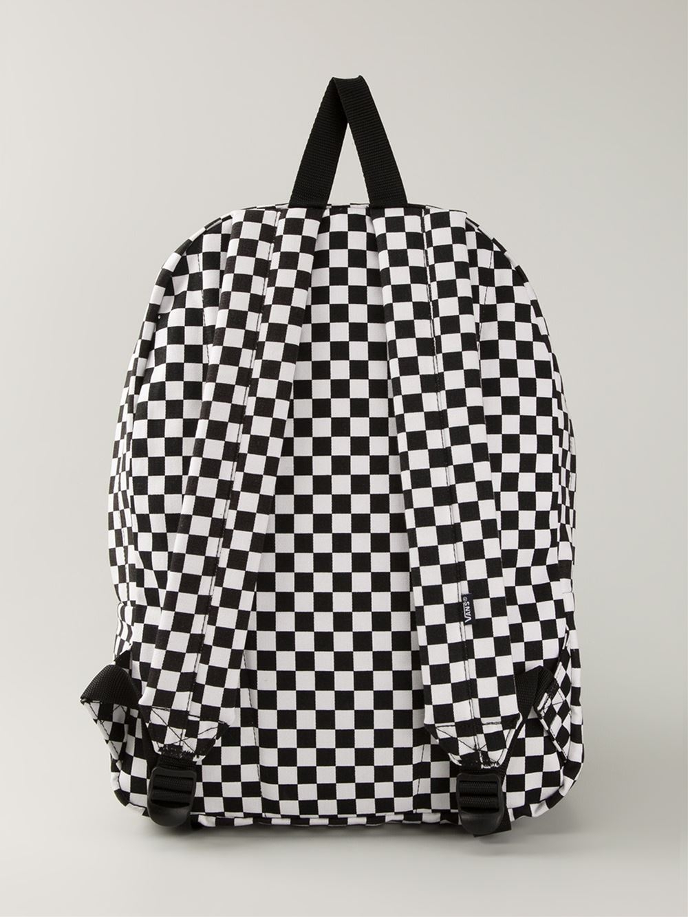 Vans Checkered Backpack in Black for Men | Lyst