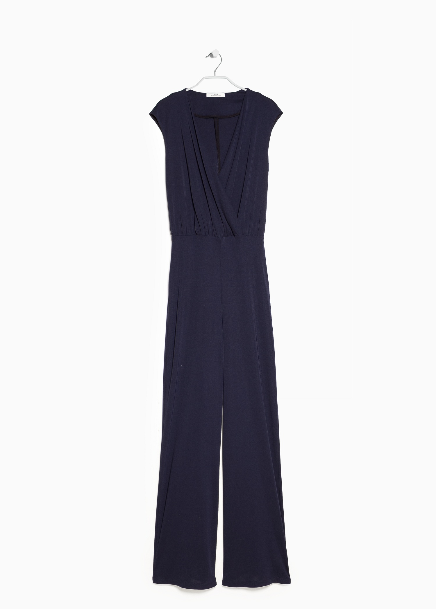 mango navy jumpsuit