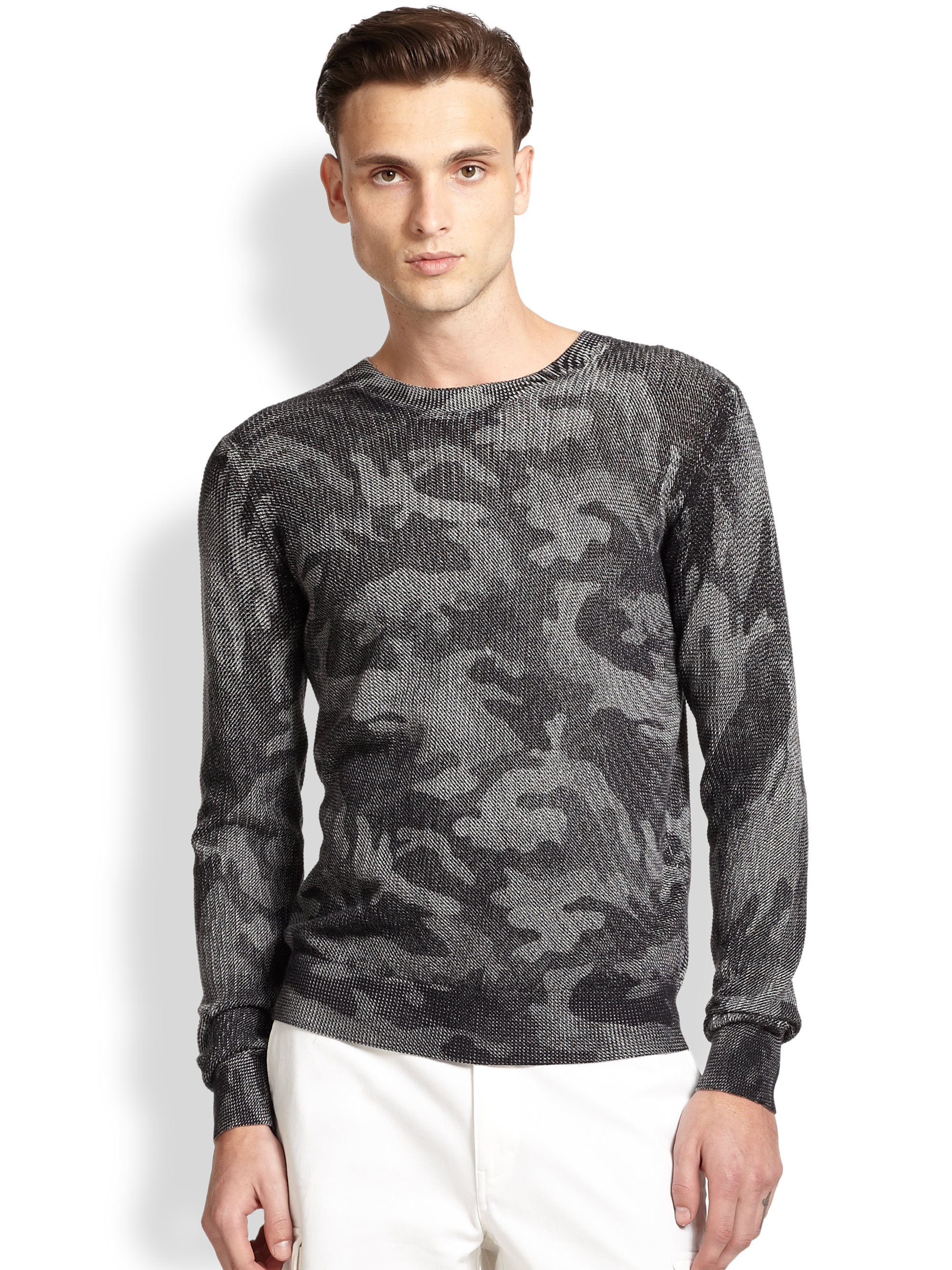 michael kors camo sweater