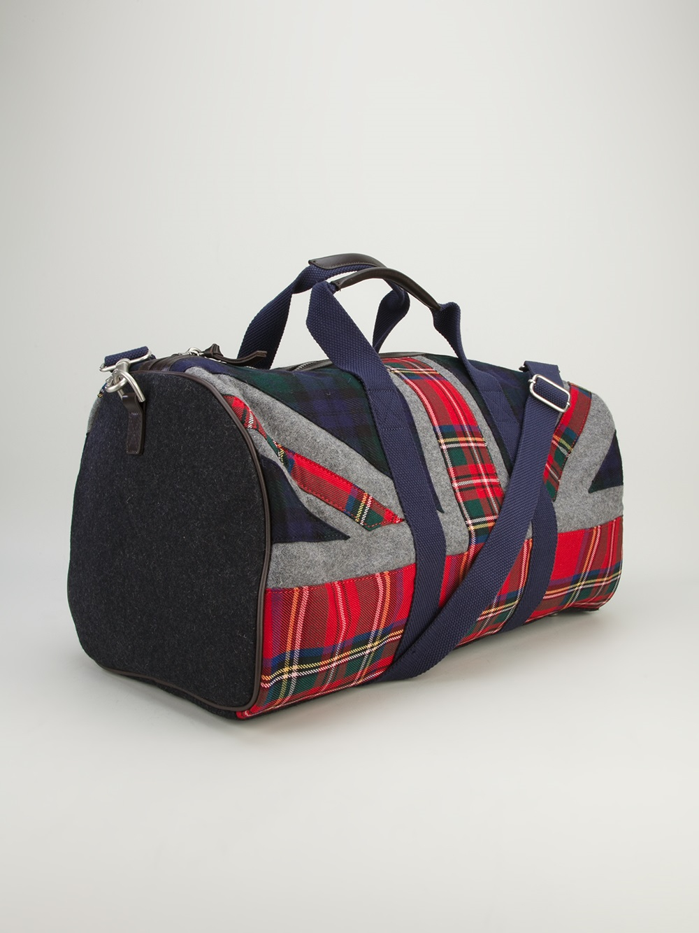 Hackett Union Jack Duffle Bag in Grey (Red) for Men Lyst