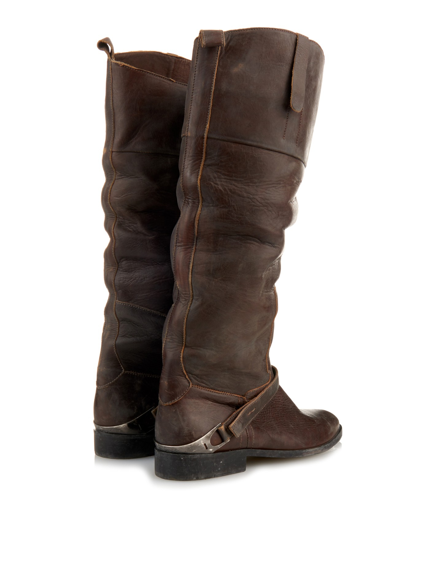 golden goose brown boots