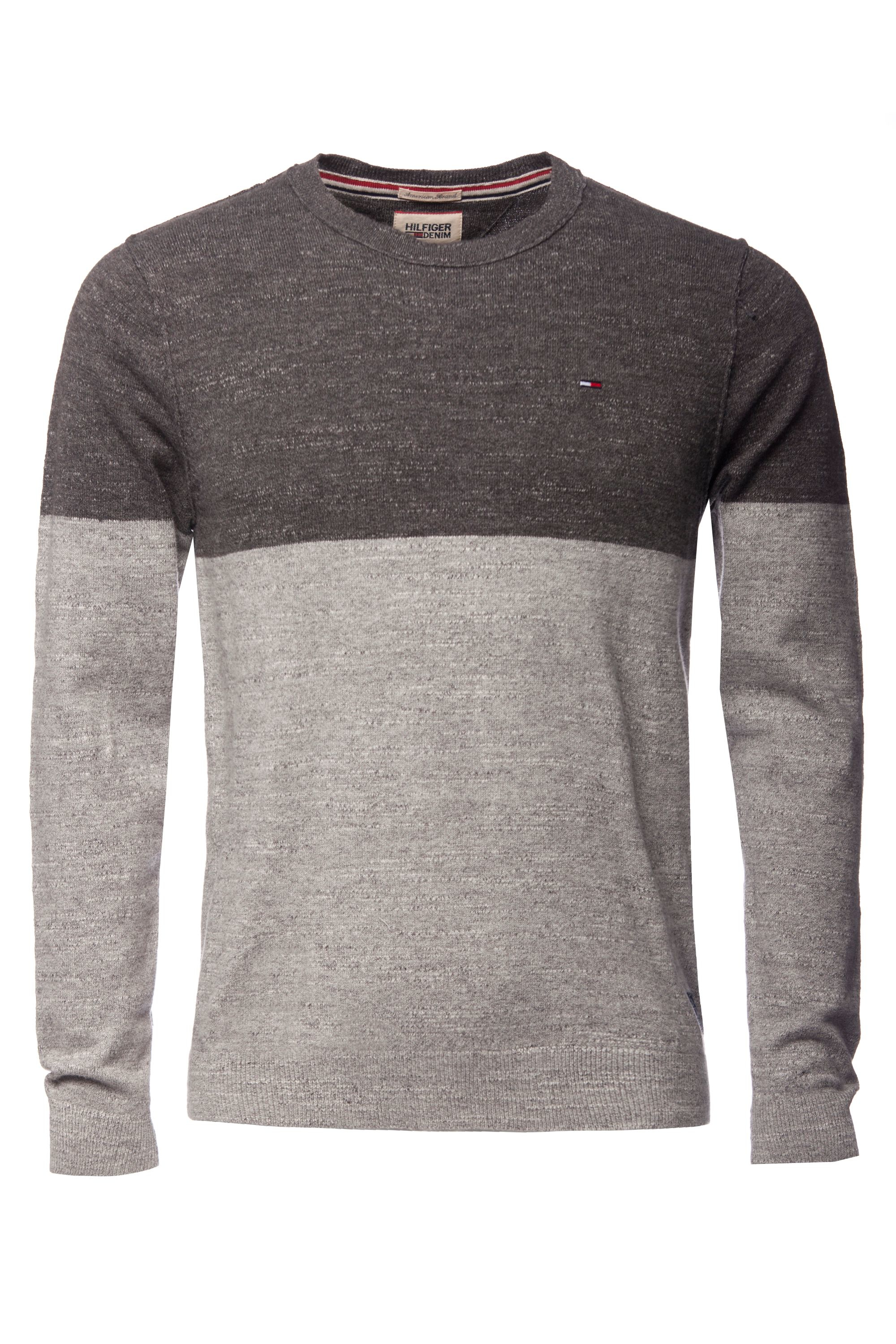 Tommy Hilfiger Cotton Georgia Sweater in Grey (Gray) for Men - Lyst