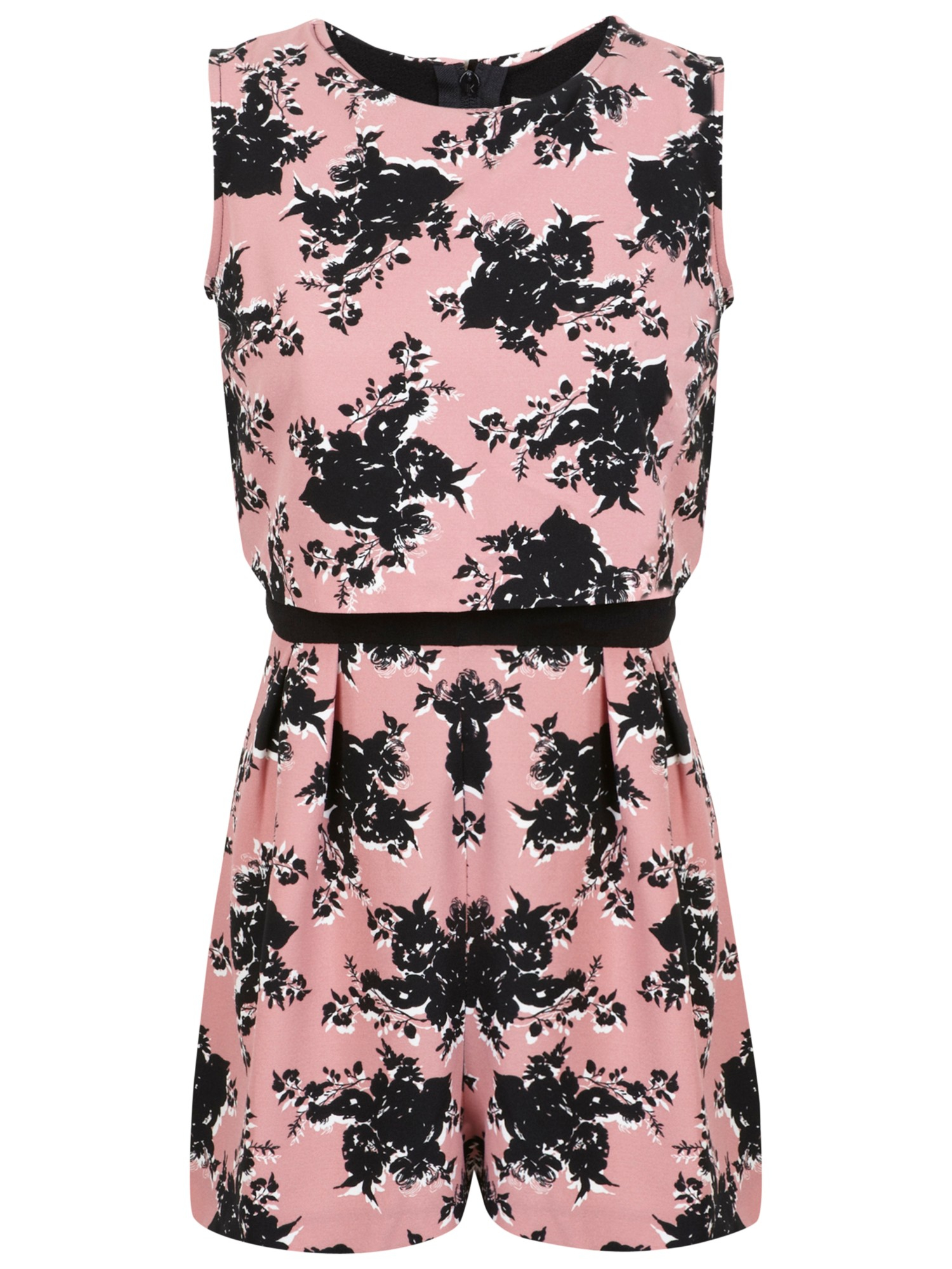 miss selfridge pink playsuit