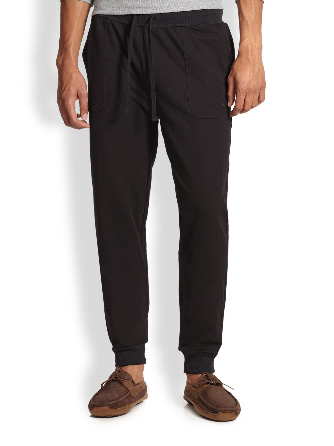 mens low rise sweatpants