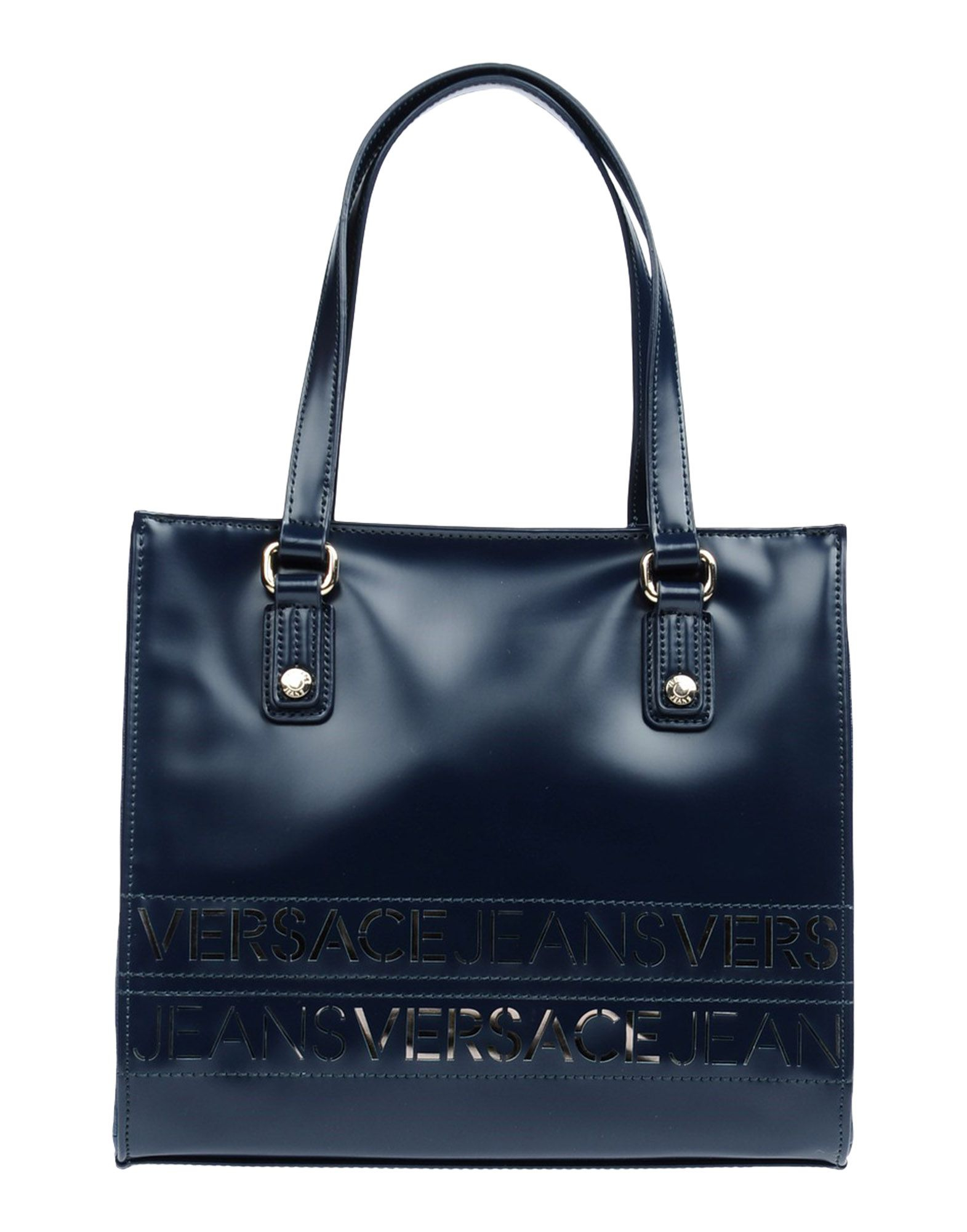 Versace jeans Handbag in Blue (Dark blue) Lyst