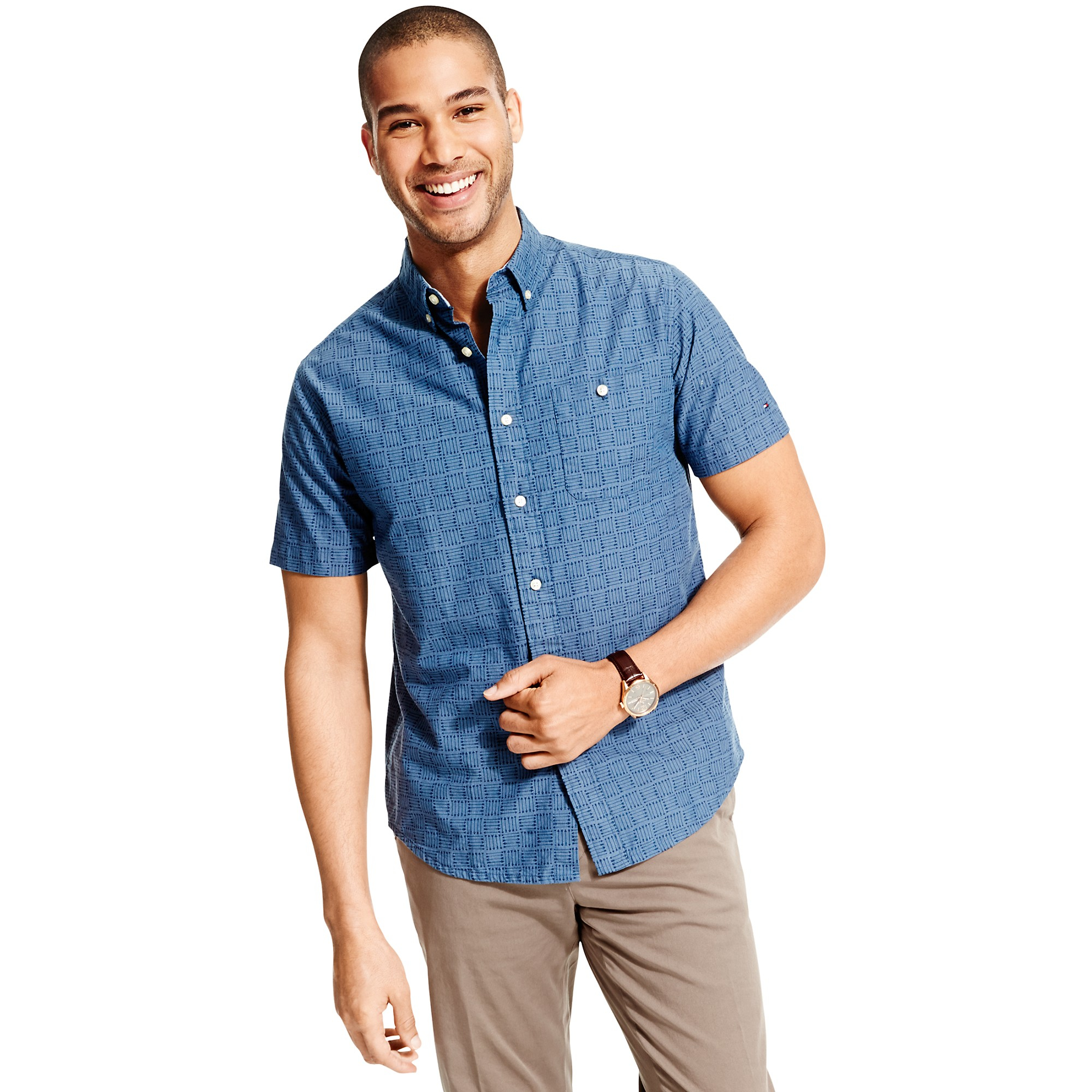tommy hilfiger custom fit coupe sur mesure shirt