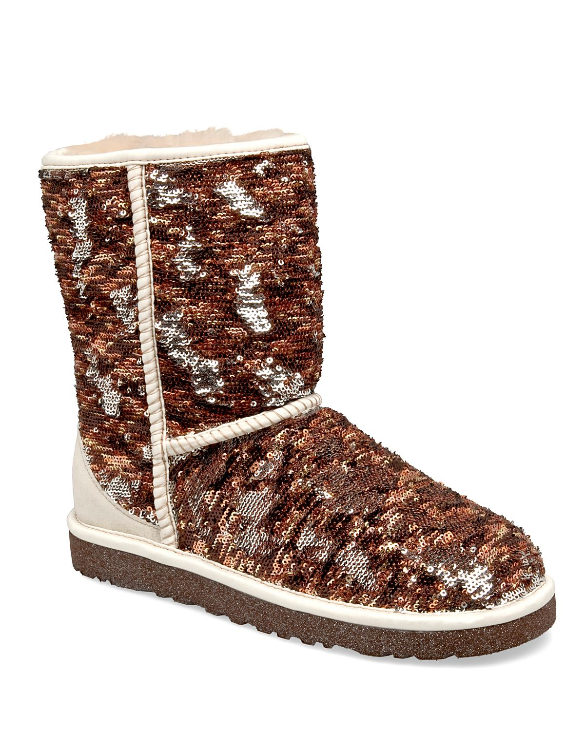 ugg sequin boots champagne