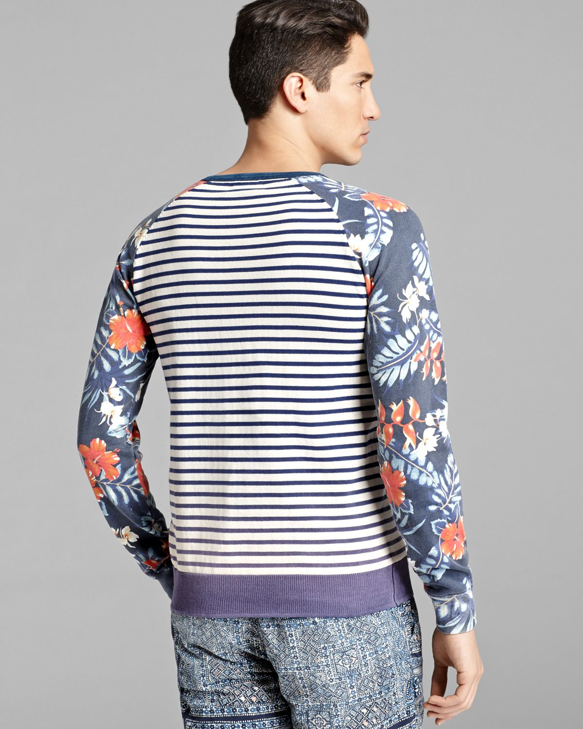 And Scotch Whie By Blue Soda Stripes Sweater amp; xXXzfqnFSw