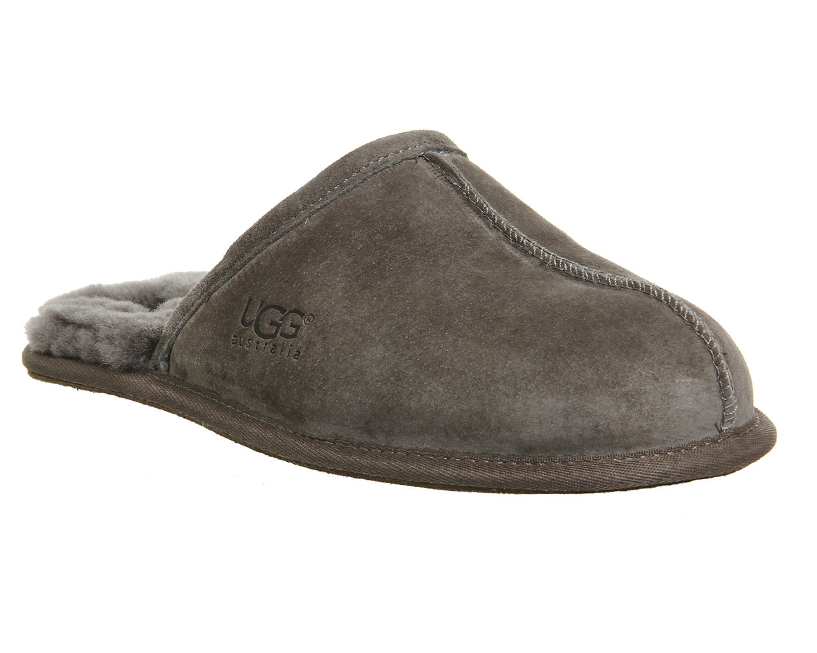 Buy > gray ugg slippers mens > in stock