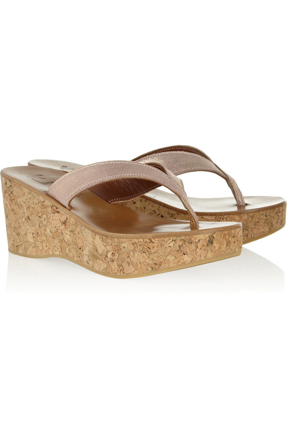 k jacques wedge sandals