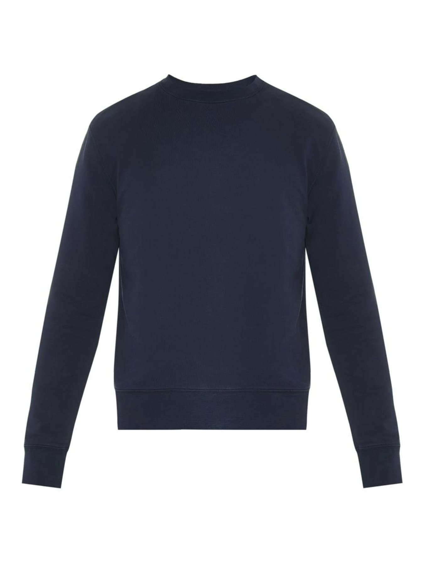 Navy blue crew neck sweatshirt Clearance