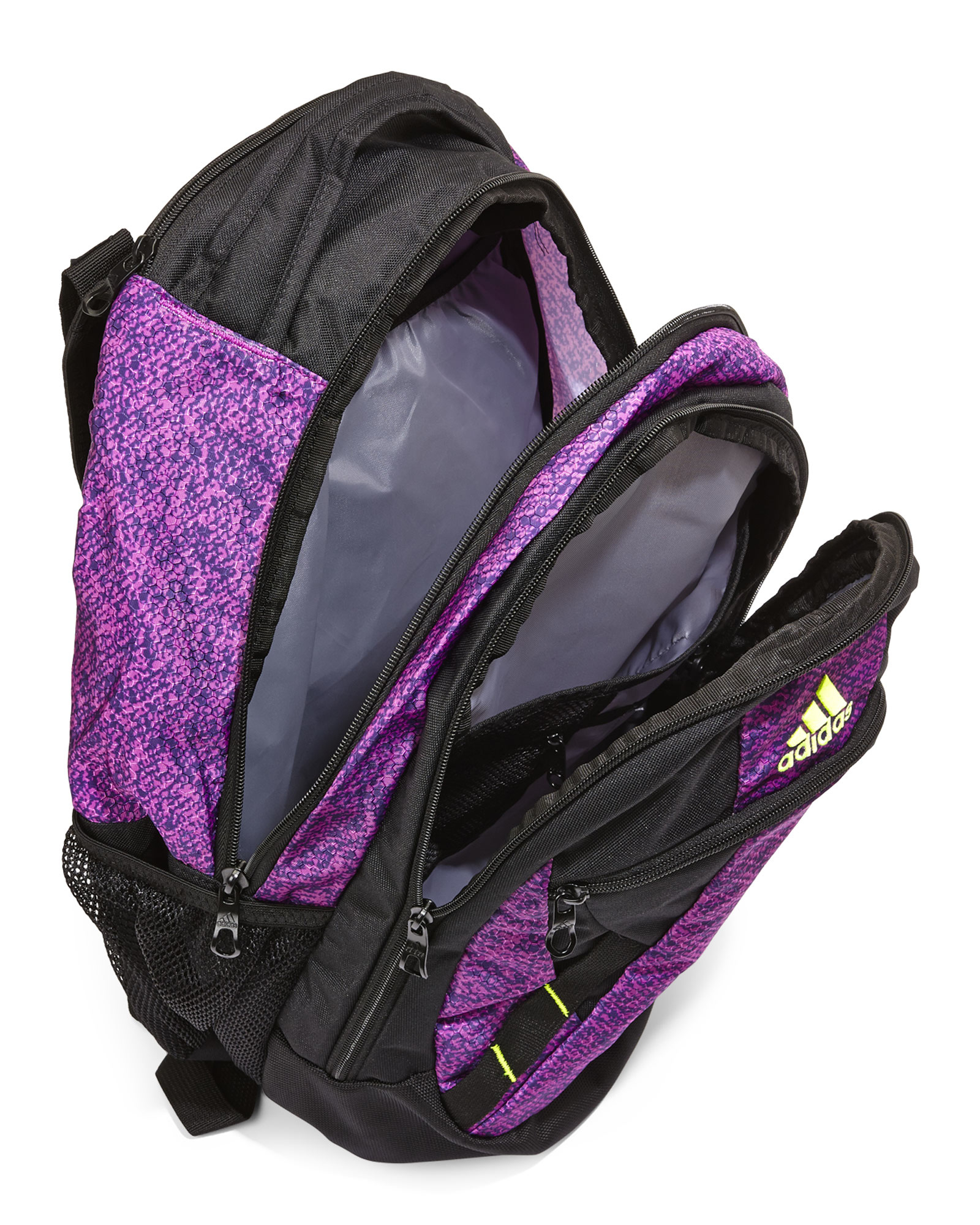 Black And Purple Adidas Backpack | Sante Blog