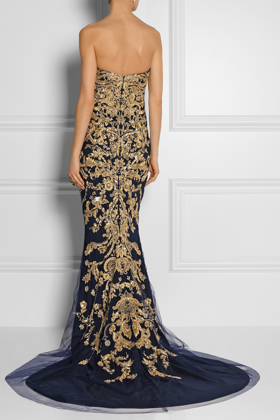 fishtail gown
