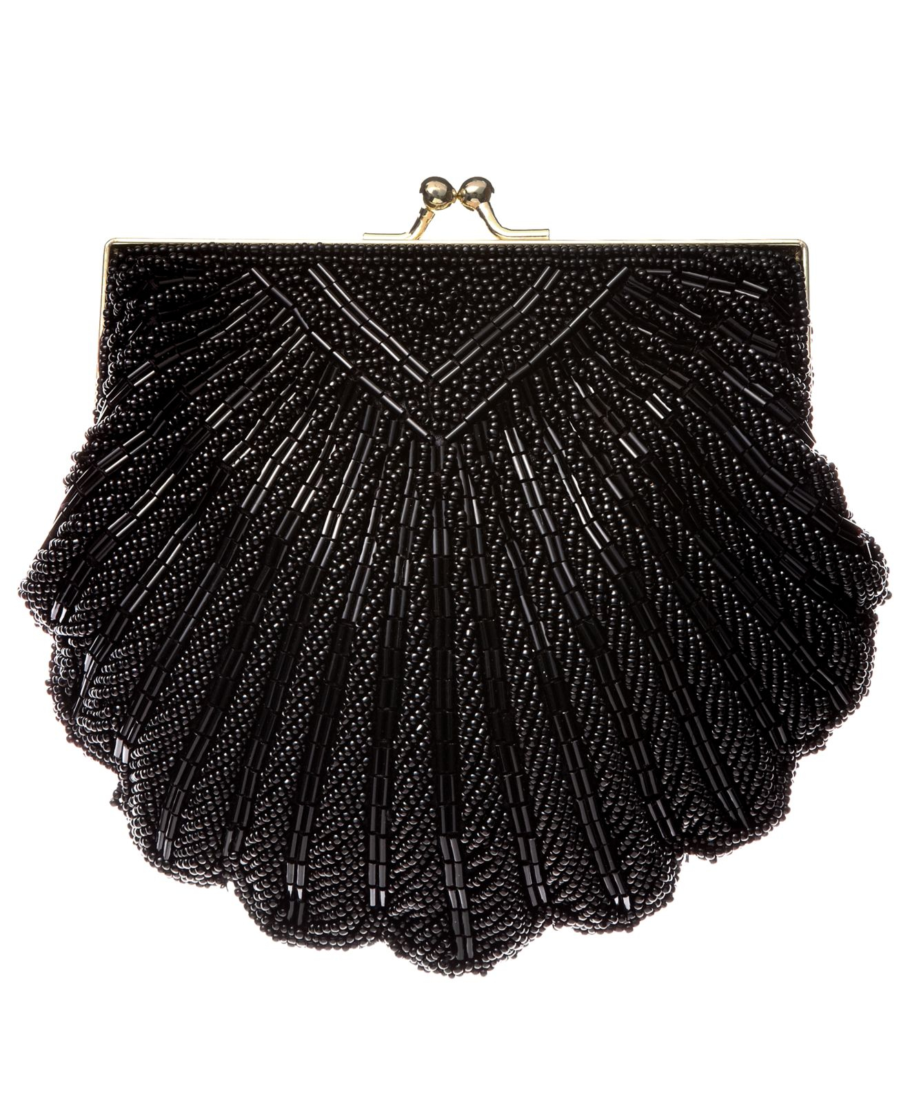 beaded evening clutch