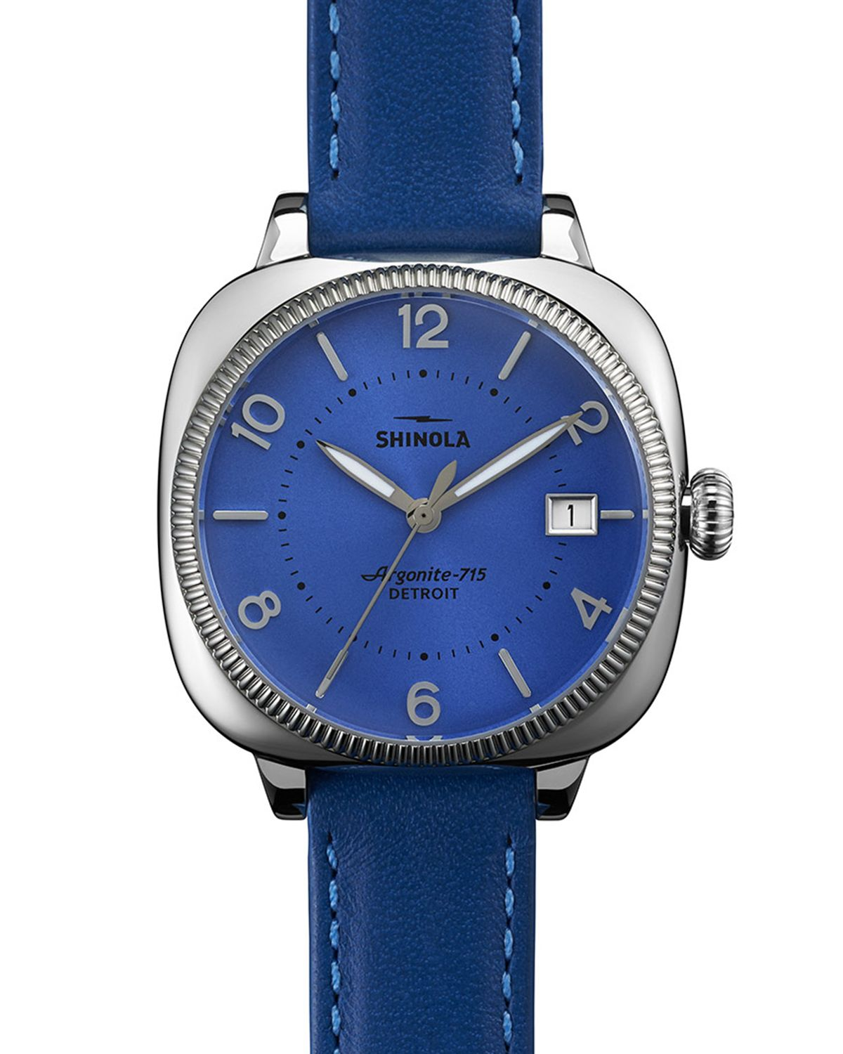 blue shinola watch