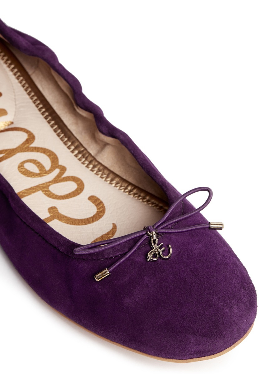 sam edelman purple flats