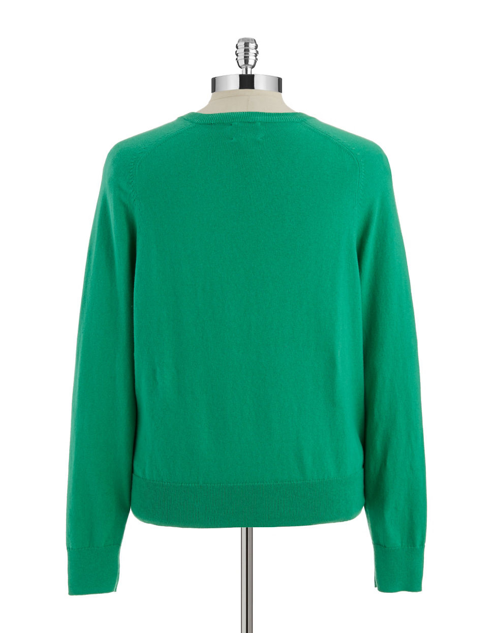 Brooks brothers red fleece Cotton And Cashmere Sweater in Green for Men ...
