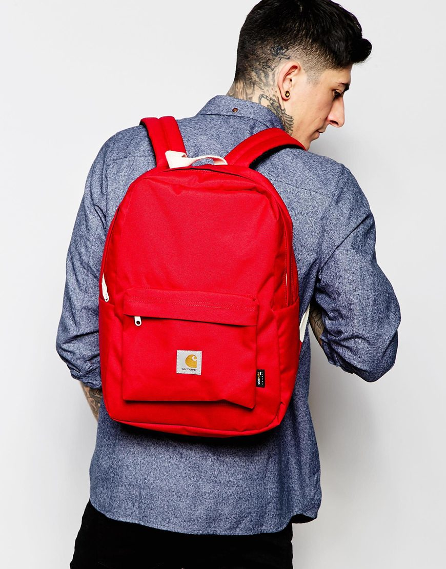 Carhartt WIP Carhartt Watch Backpack in Red for Men | Lyst