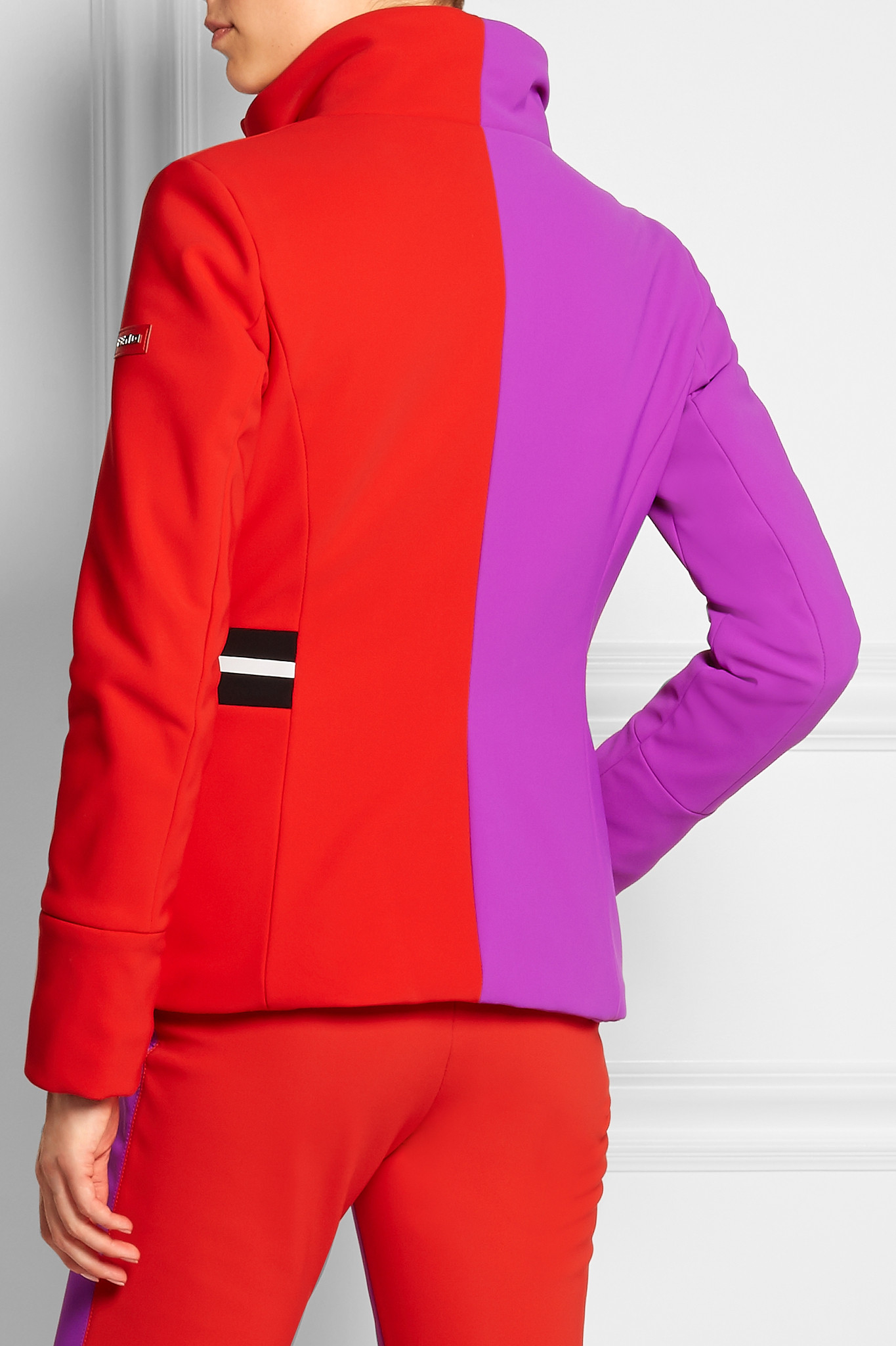 Fendi Colorblock Stretchshell Ski Jacket in Purple Lyst