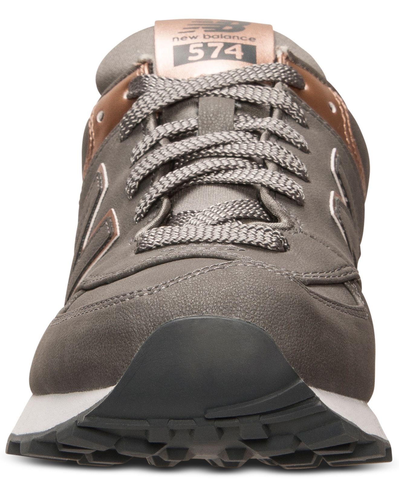 New Balance Women's 574 Precious Metals Casual Sneakers From Finish Line in  Silver/Rose Gold (Brown) - Lyst