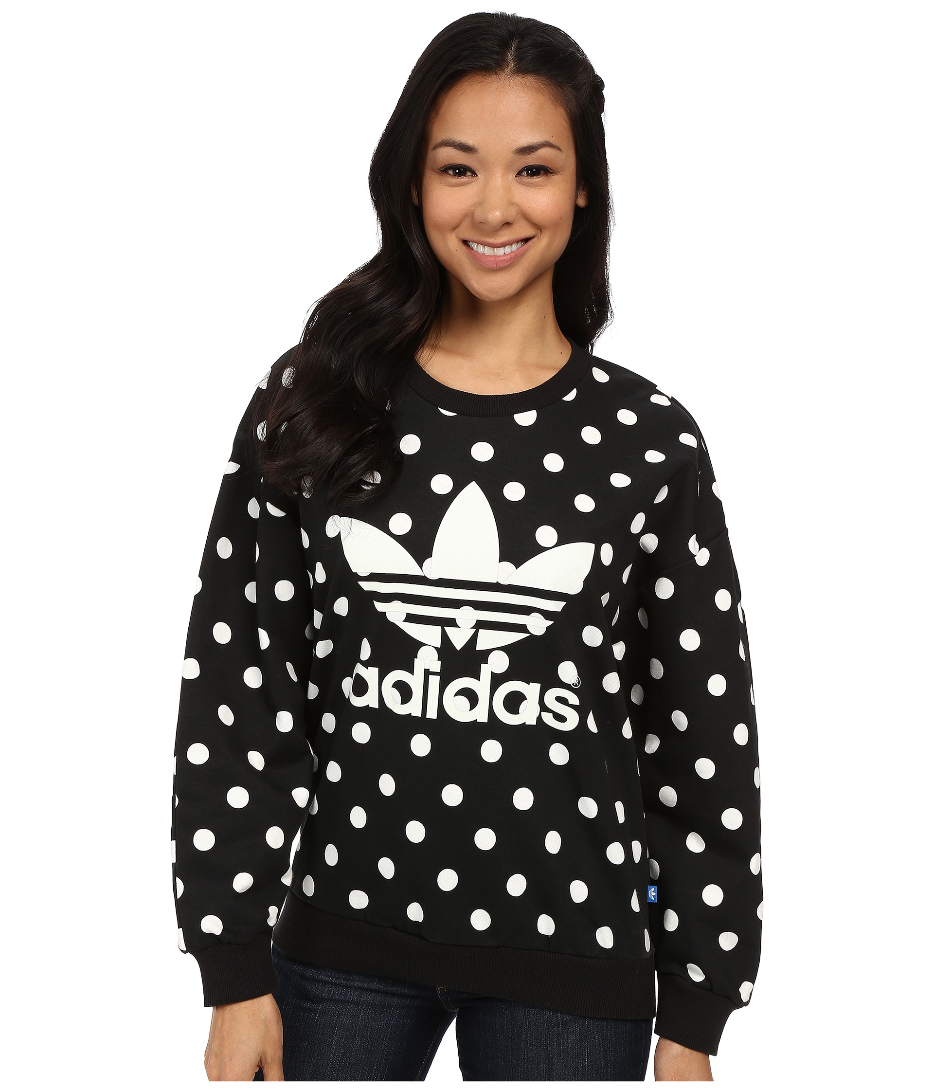 adidas originals dots sweatshirt