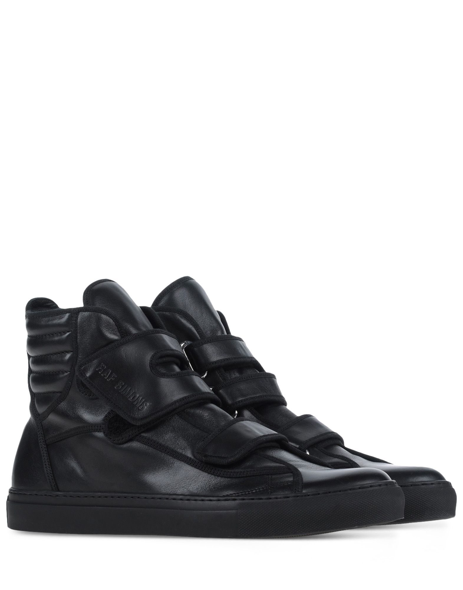 raf simons sneakers black
