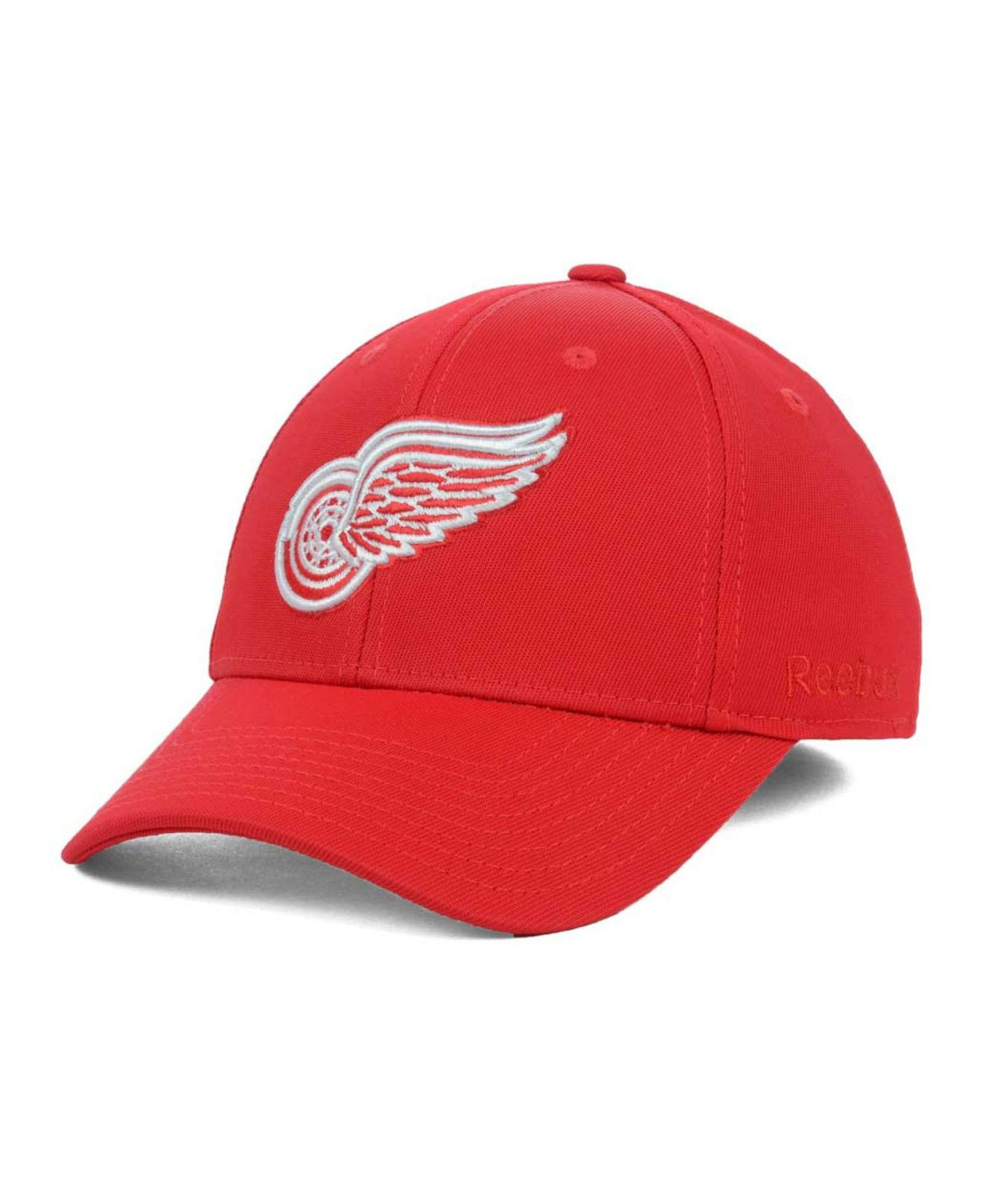 Reebok Synthetic Detroit Red Wings Hat Trick Cap for Men - Lyst