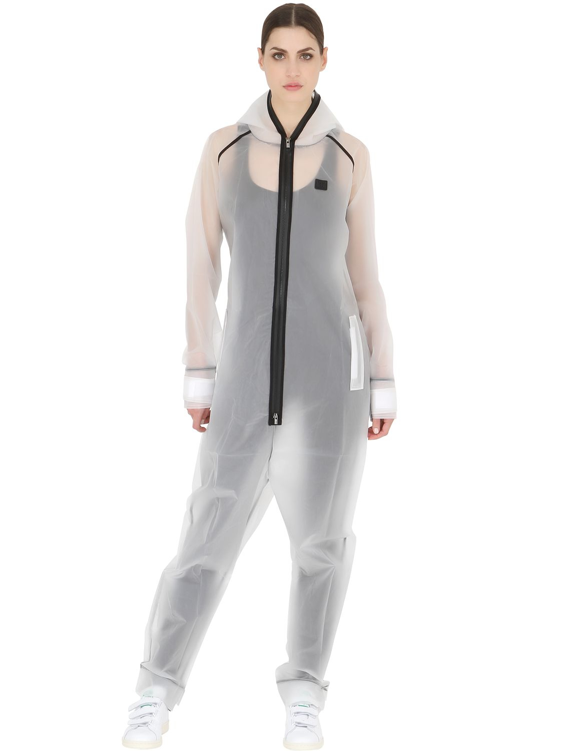 Onepiece Waterproof Rain Jumpsuit in Transparent Lyst
