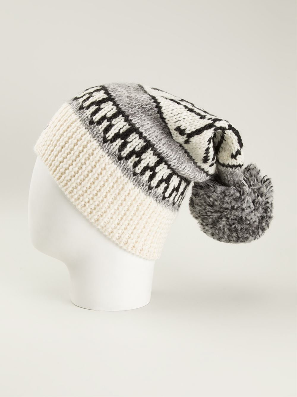 moncler fair isle beanie moncler fair isle beanie
