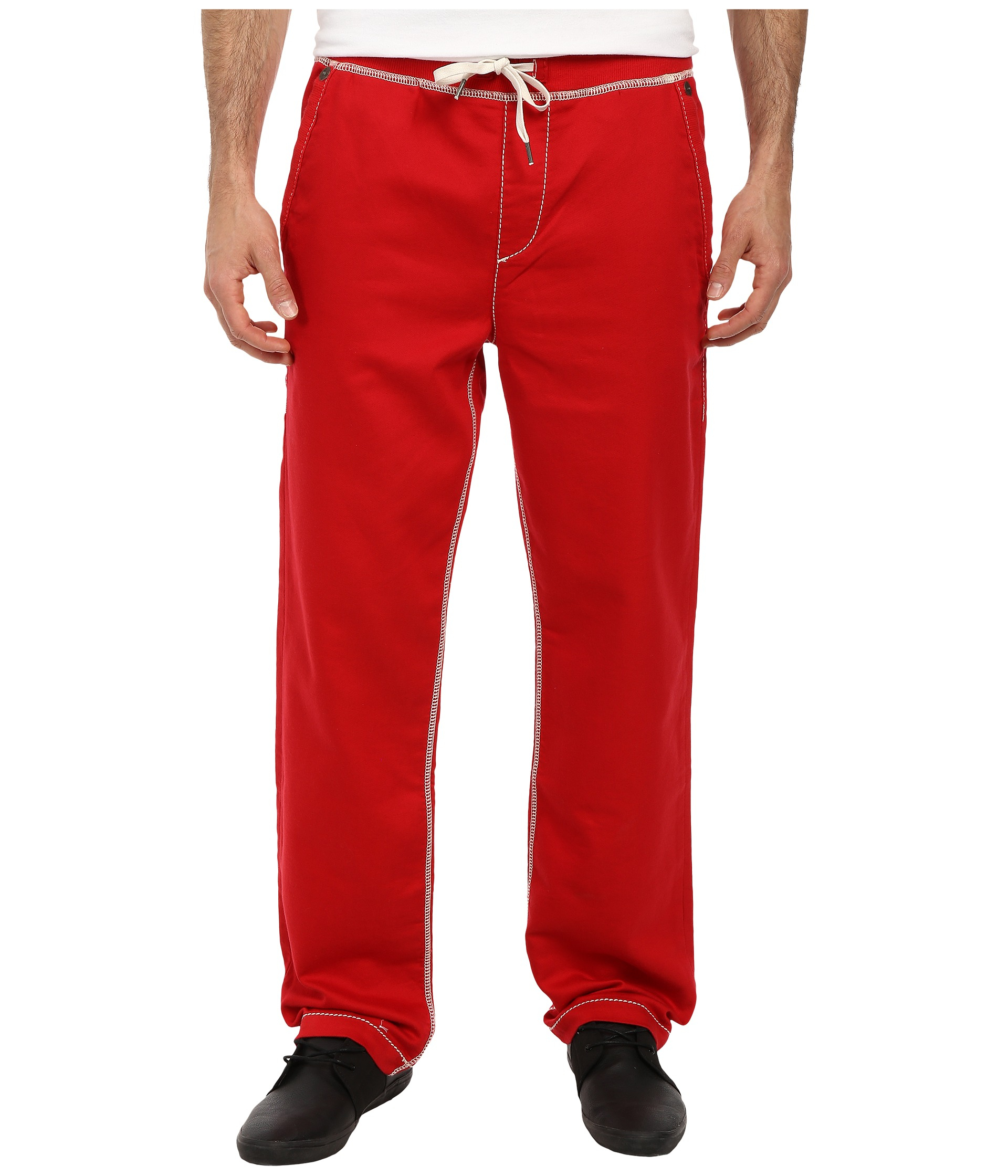True Religion Red Sweats Outlet Sale 