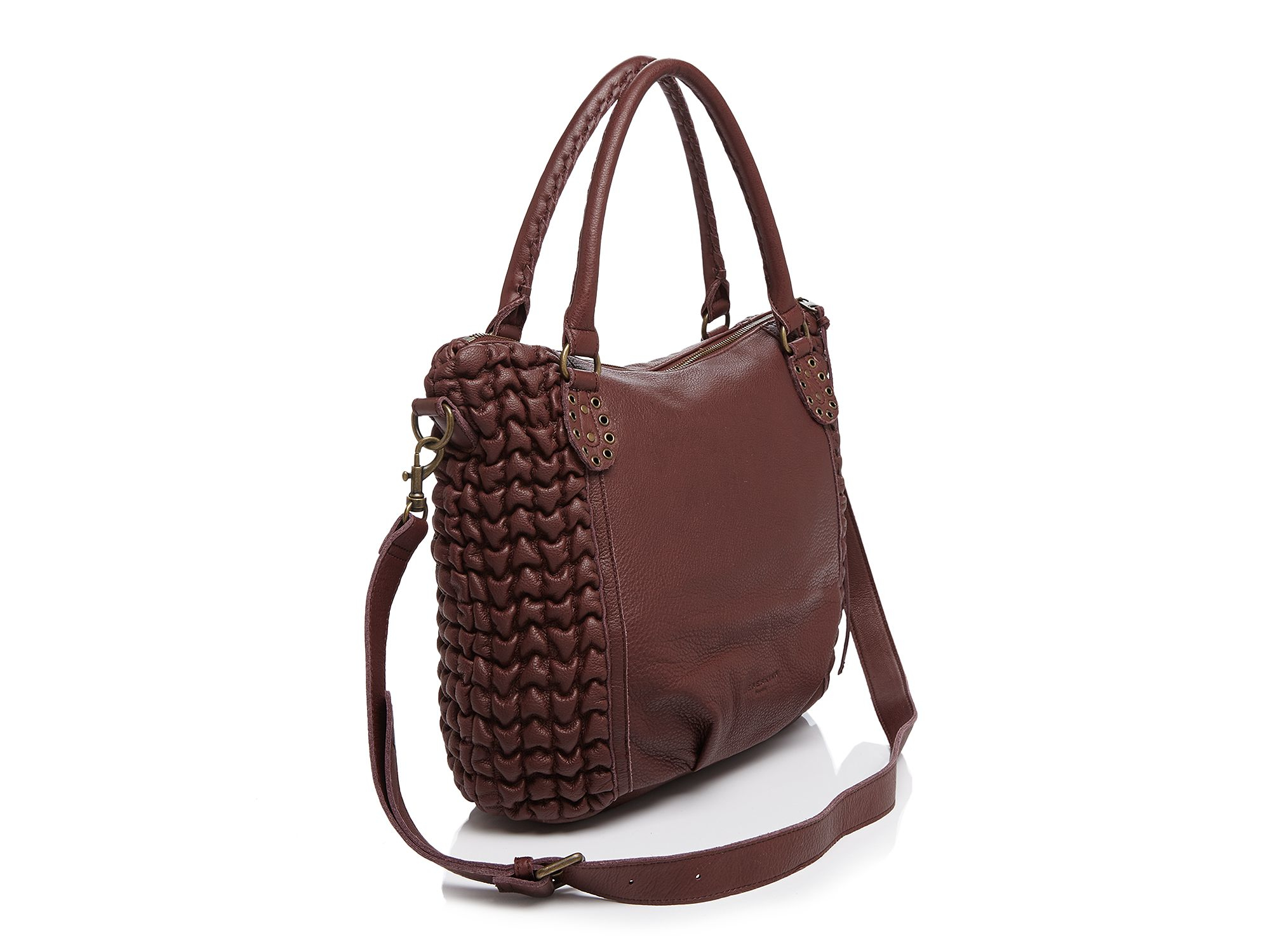 liebeskind quilt satchel