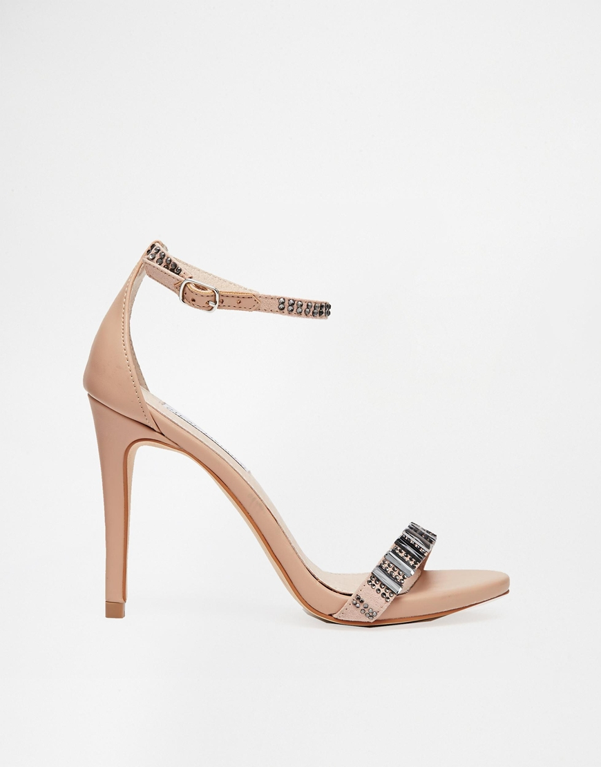 steve madden embellished heels