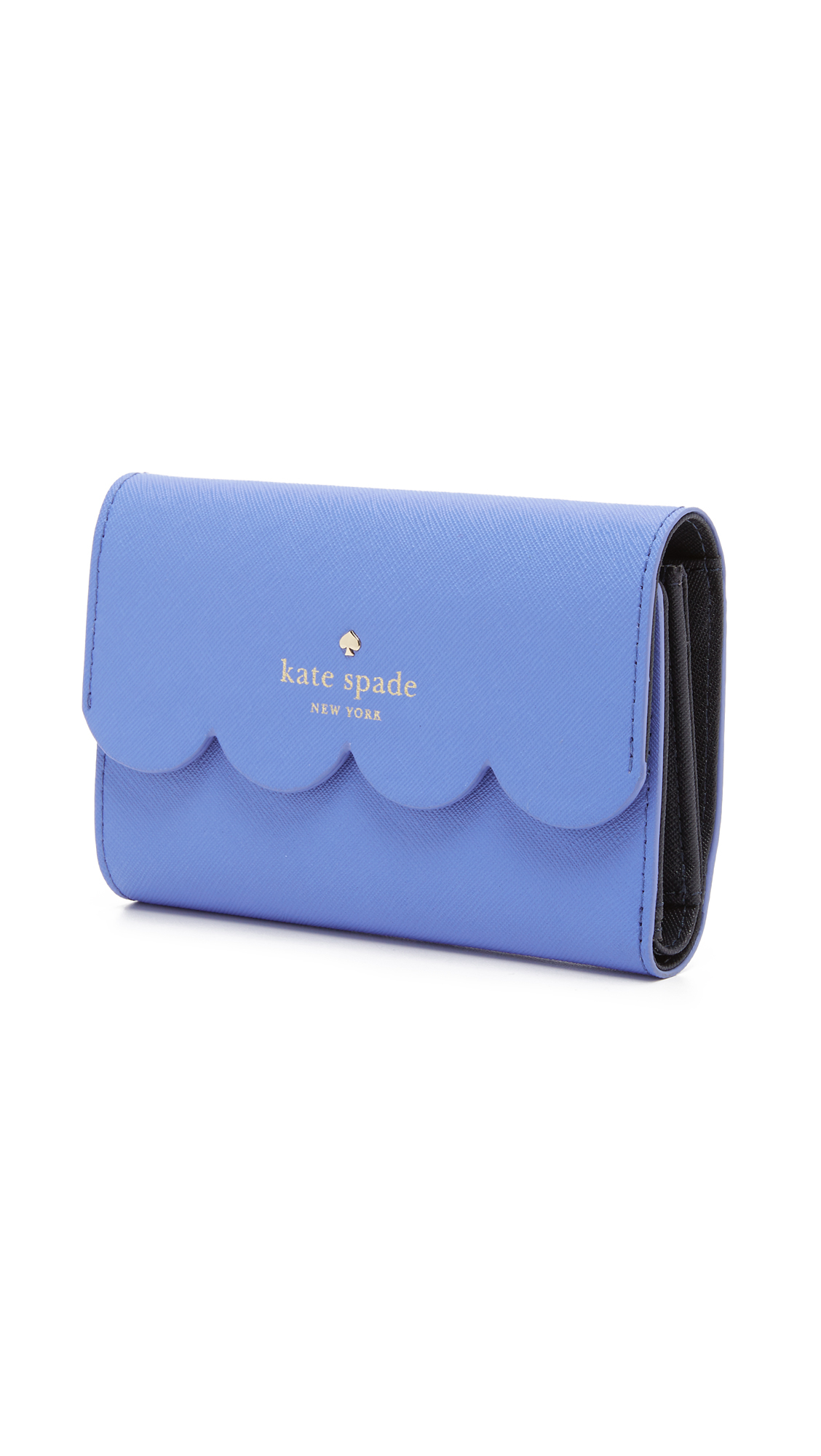 Kate Spade Kieran Wallet in Blue | Lyst