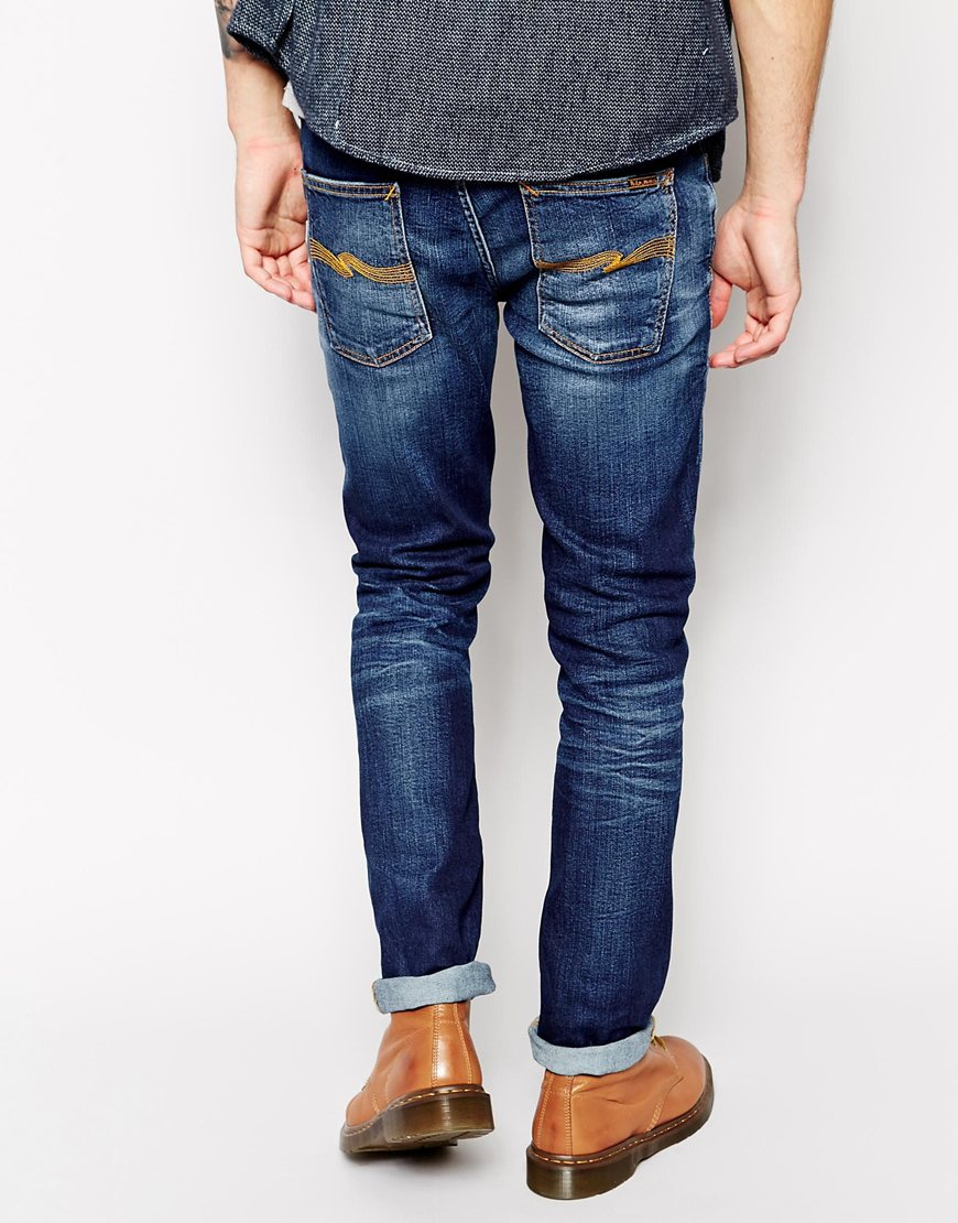 Nudie Jeans GRIM TIM - Slim fit jeans - raw denim 