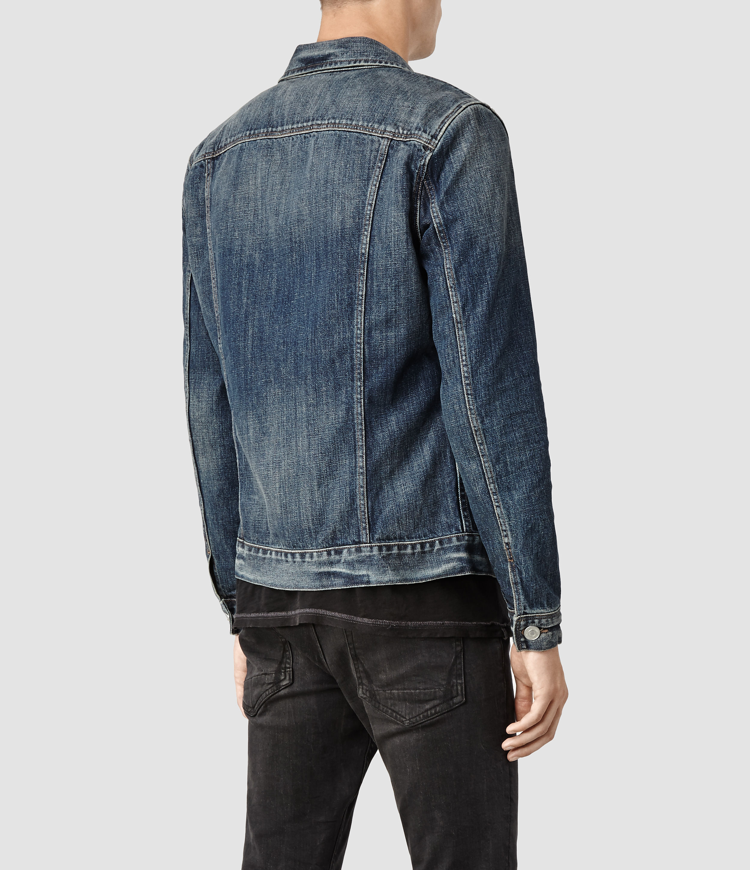 all saints jeans jacket