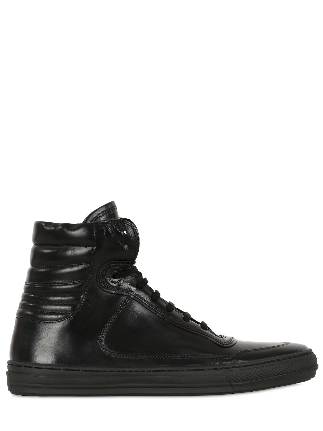 diesel black gold high top sneakers