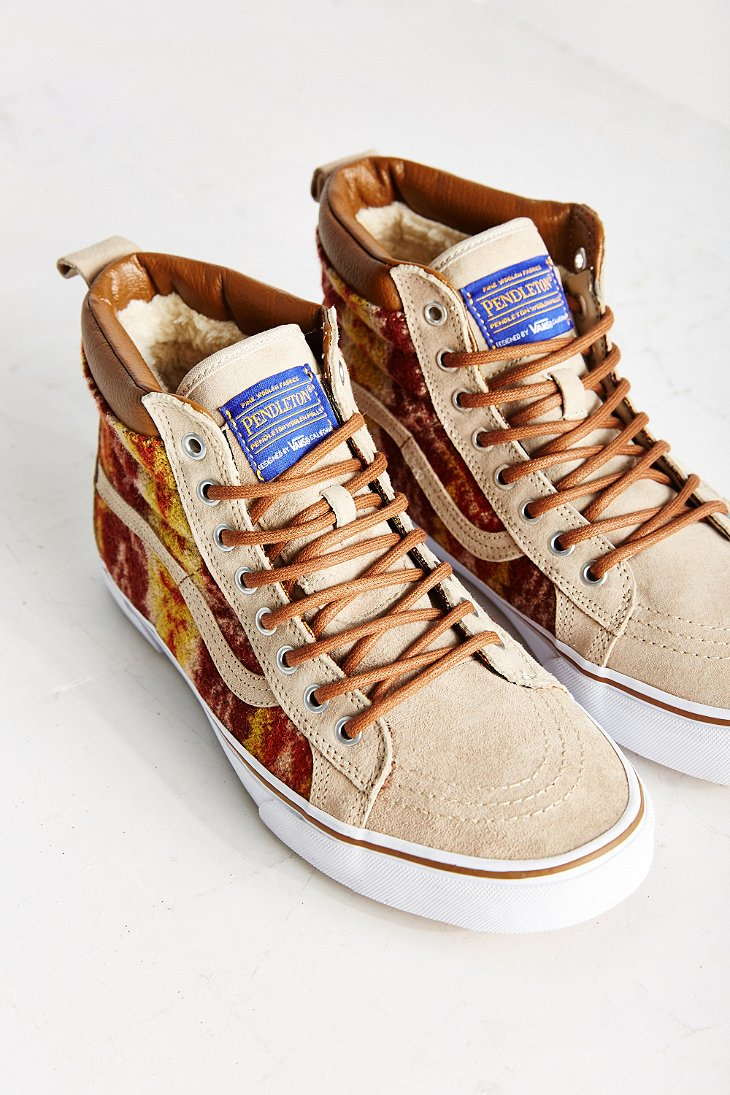 vans pendleton sk8 hi