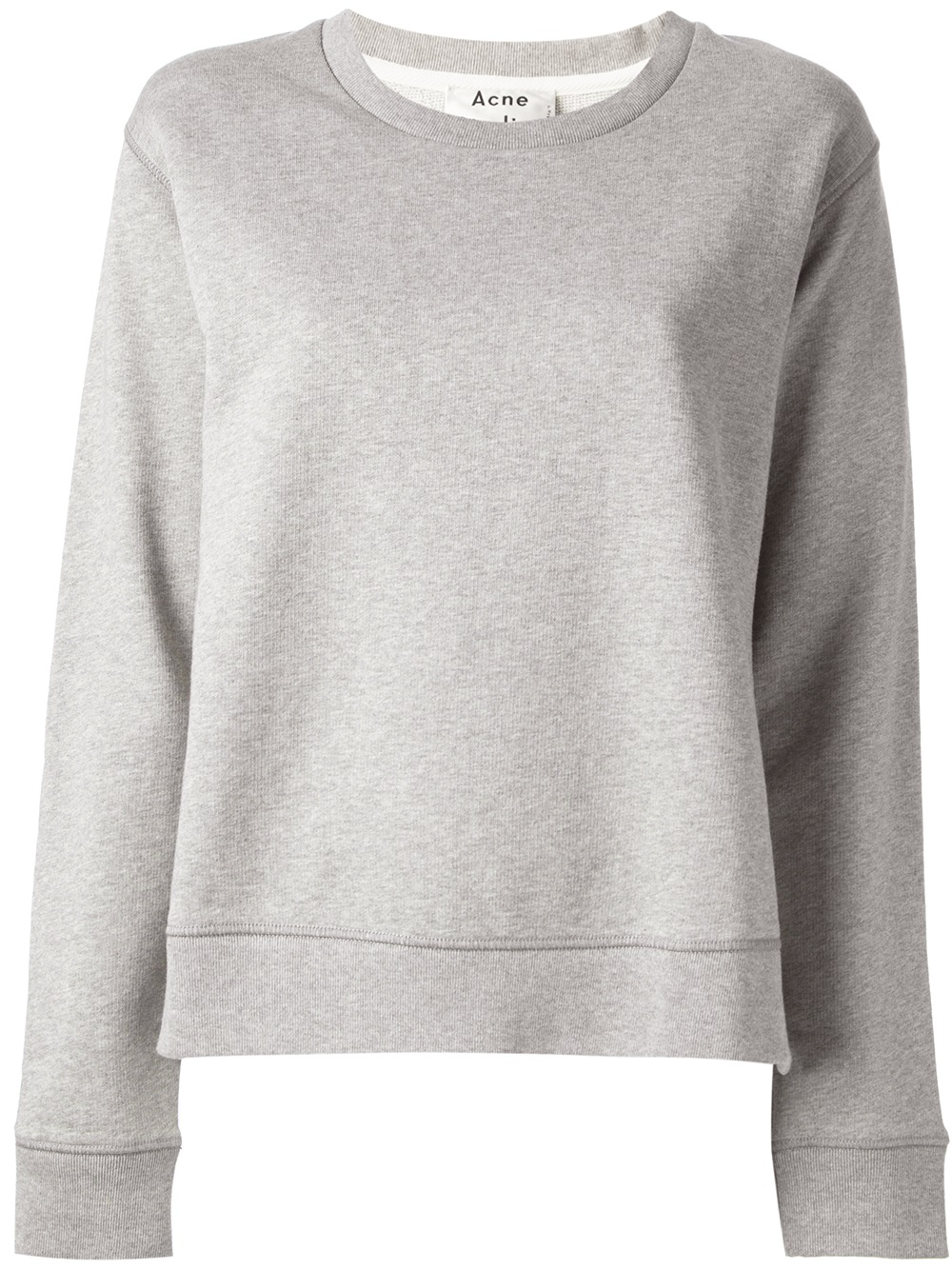 Lyst - Acne Studios Angle Sweatshirt in Gray