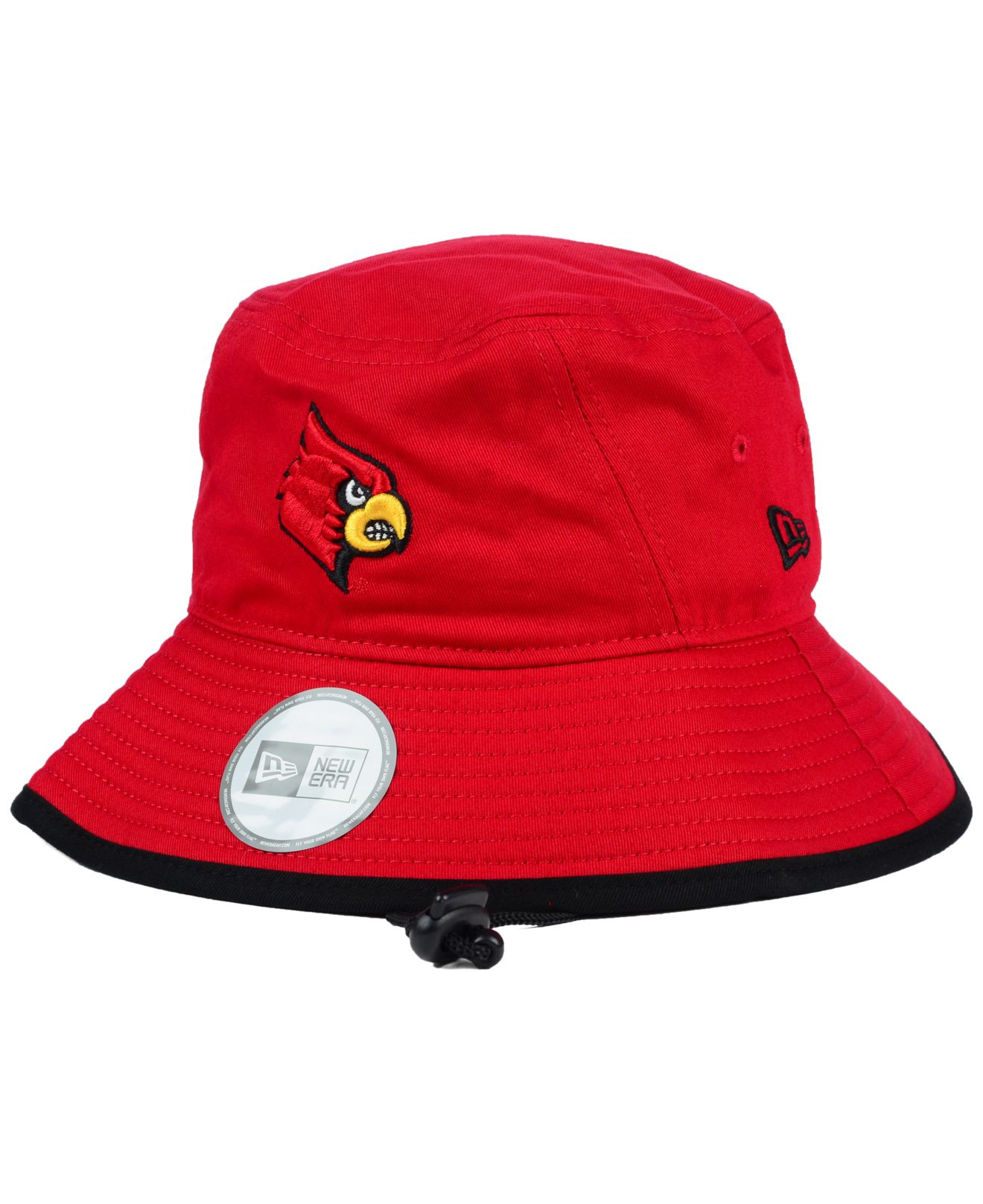 KTZ Louisville Cardinals Tip Bucket Hat 