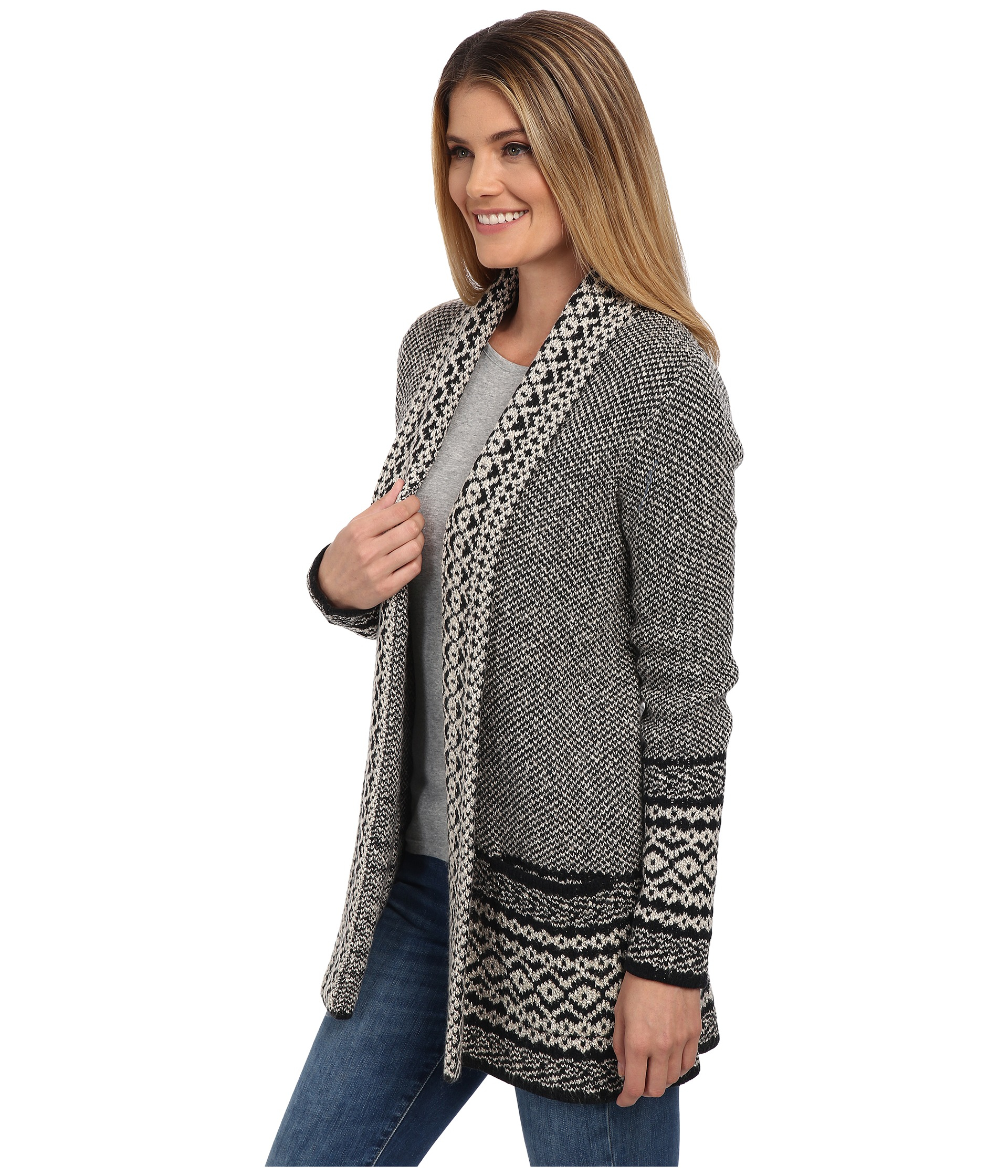 lucky brand long cardigan