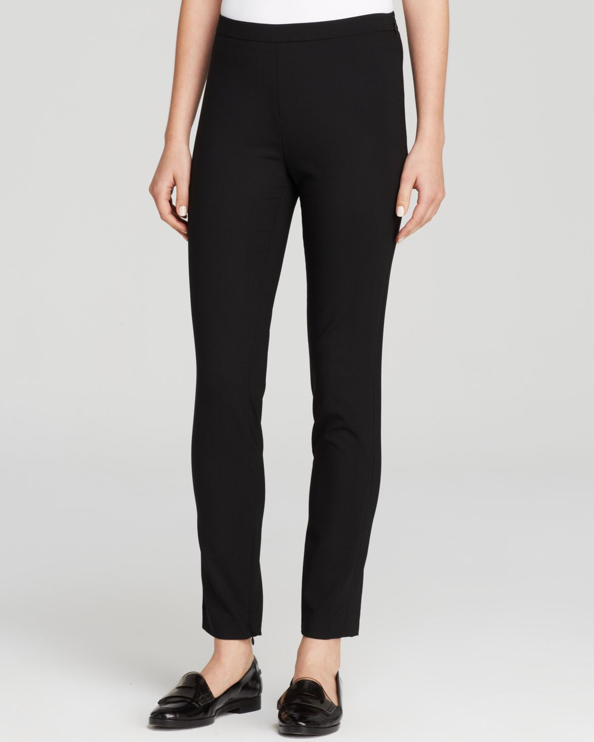 Theory Pants - High-waisted Skinny Edition in Black | Lyst