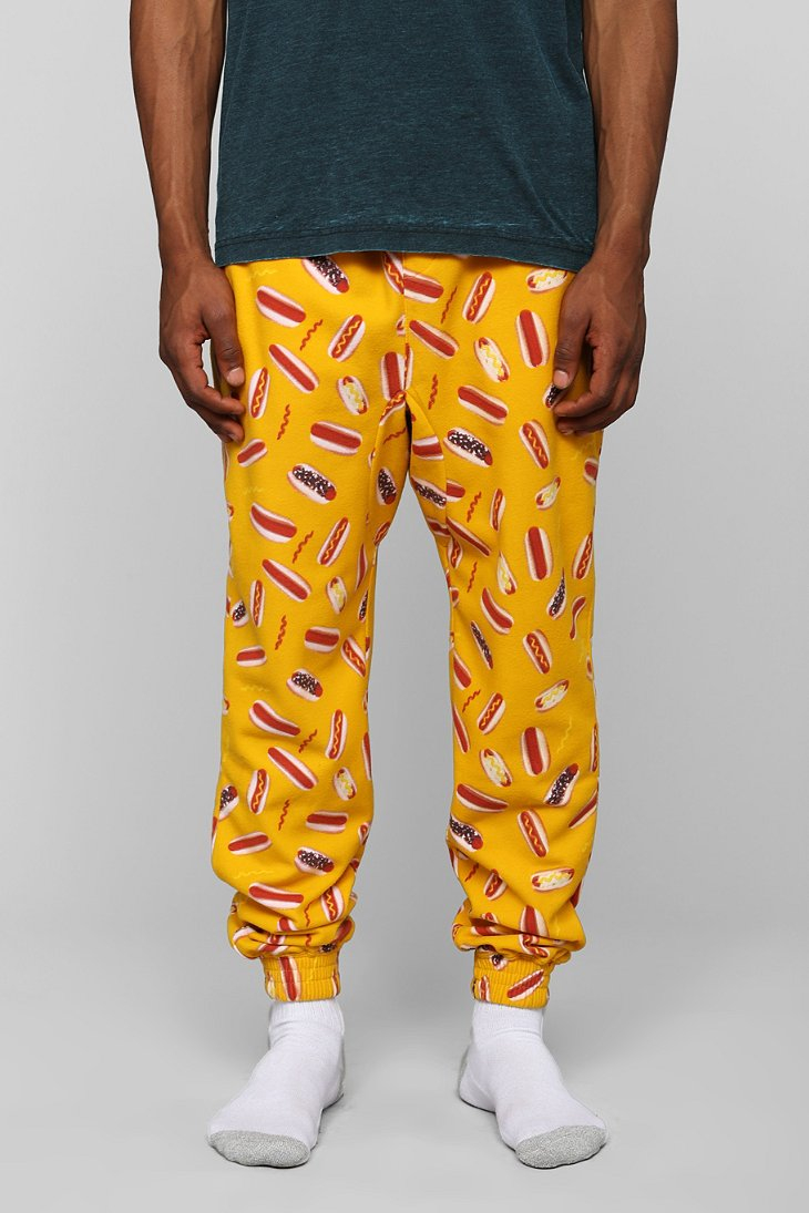 hot dog pajama pants