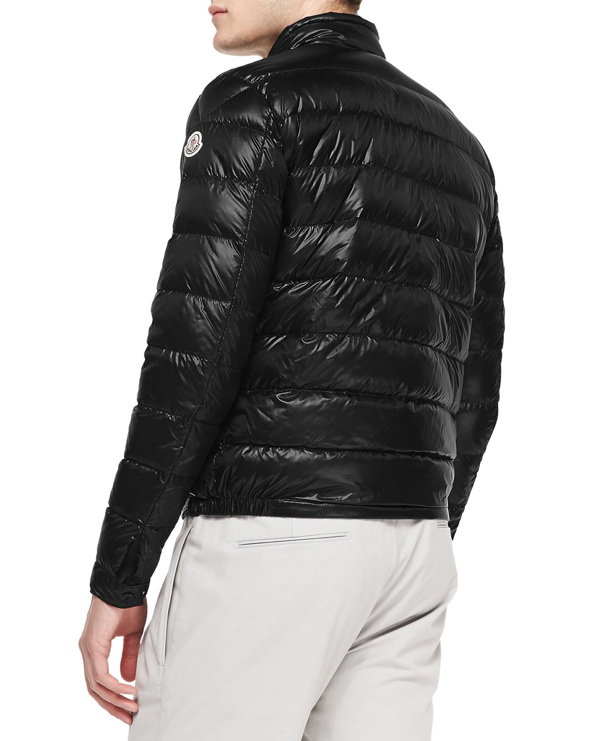moncler acorus black quilted shell jacket moncler acorus black quilted shell jacket