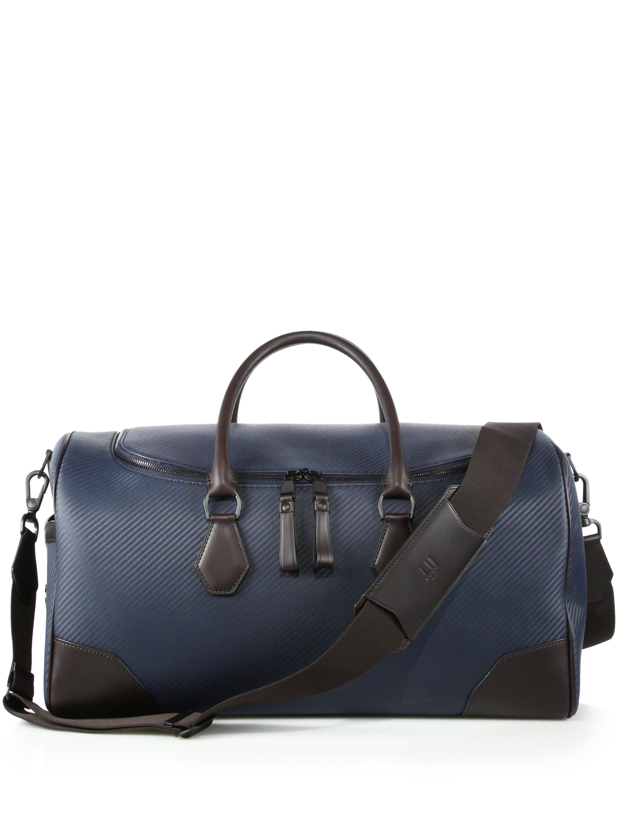Lyst Dunhill Chassis Small Kit Bag in Blue for Men