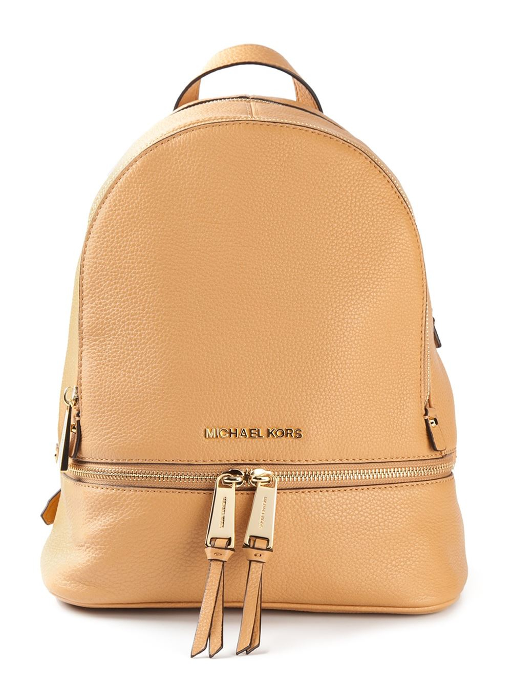 MICHAEL Michael Kors 'Rhea Zip' Backpack in Green (Natural) - Lyst