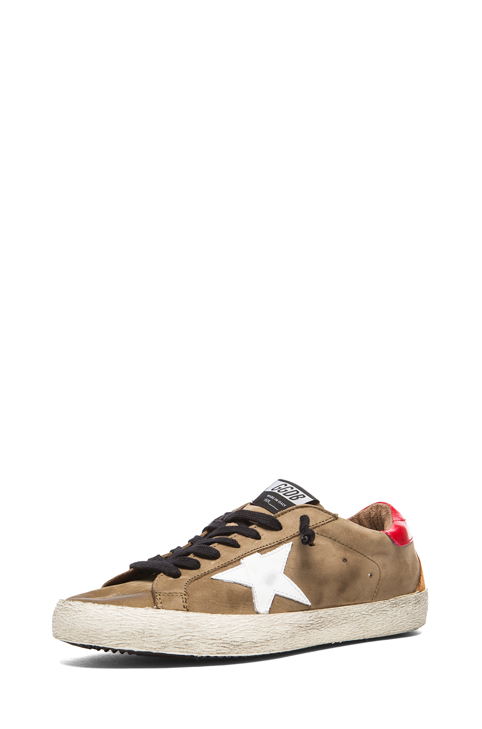 golden goose brown suede