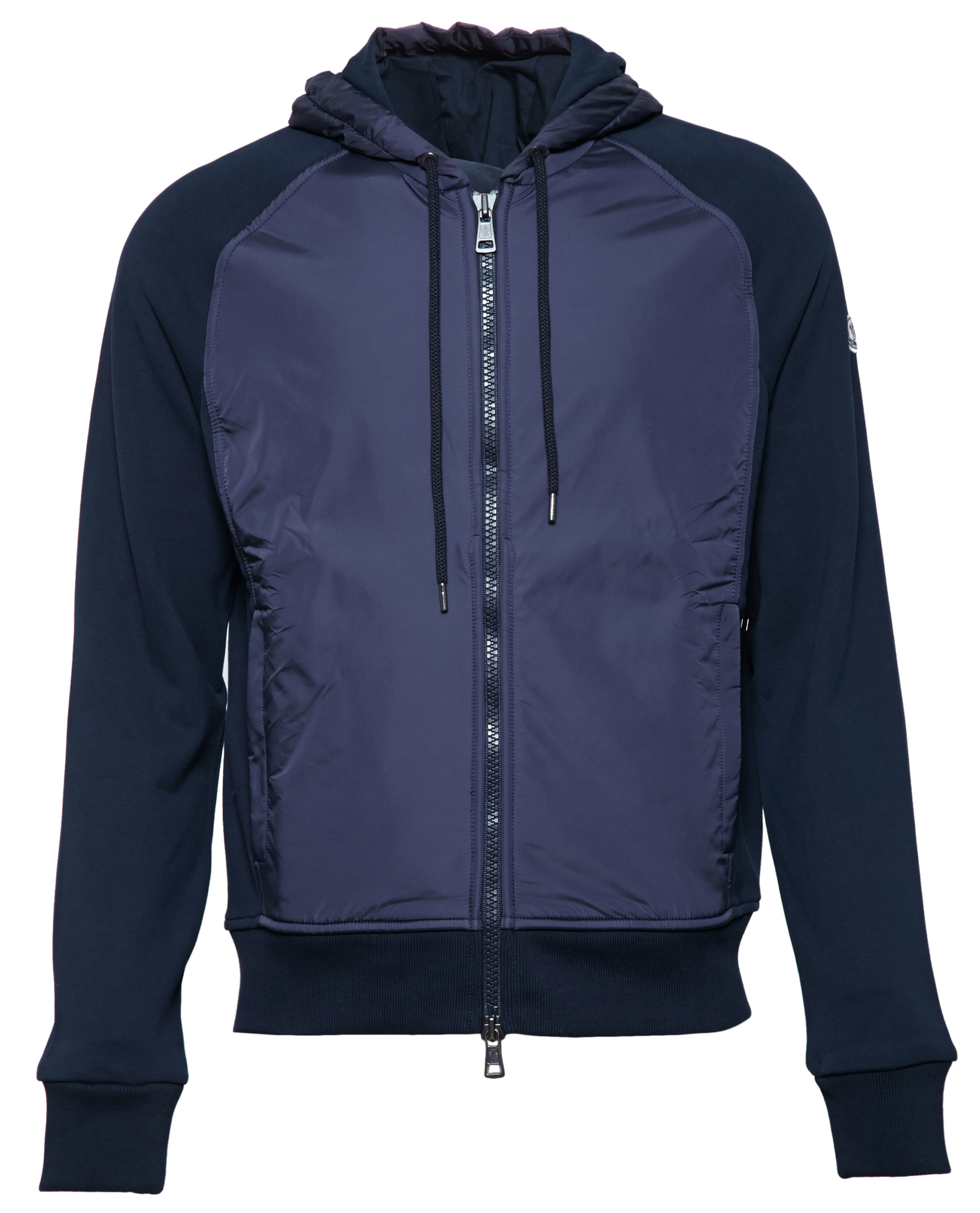 Moncler Maglia Hooded Jacket in Blue for Men | Lyst
