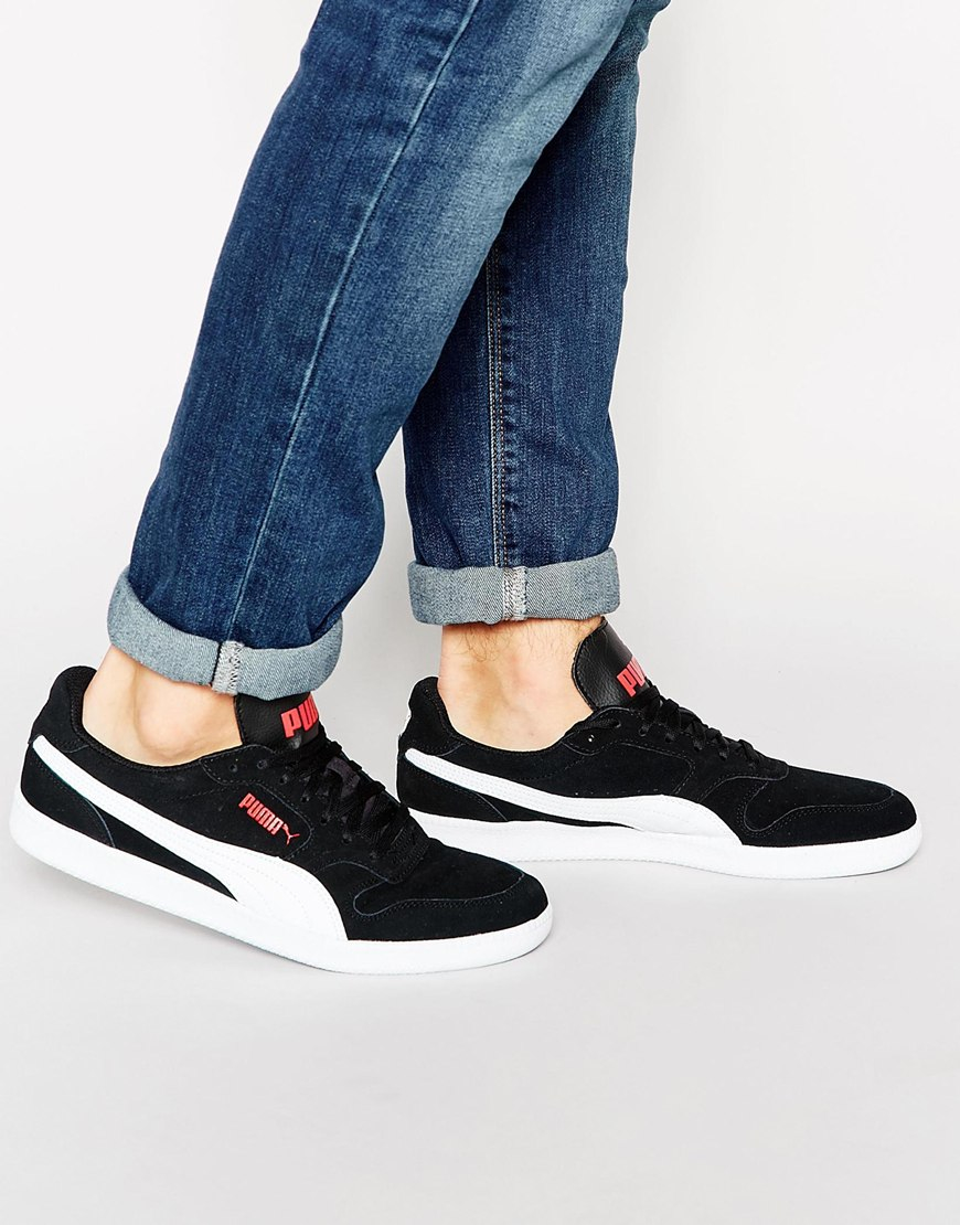 puma icra suede trainers mens
